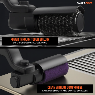GrillForce Pro — Cordless Electric Grill Cleaning Brush