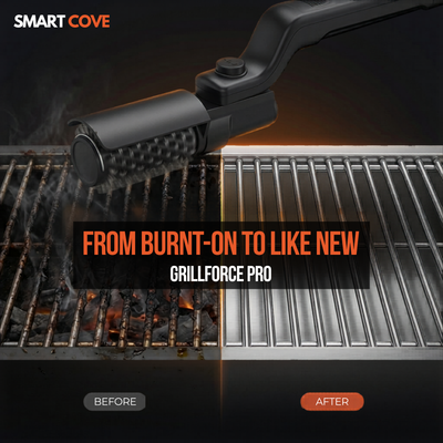 GrillForce Pro — Cordless Electric Grill Cleaning Brush